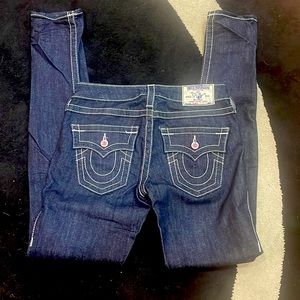 true religion with pink swarovski crystals